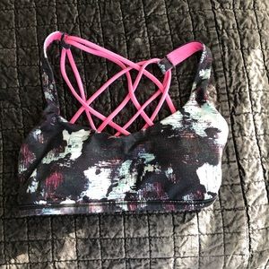 free to be wild lululemon sports bra